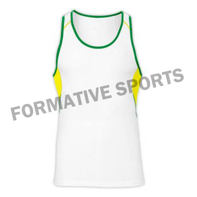Customised Cut And Sew Singlets Manufacturers in Santa Clarita